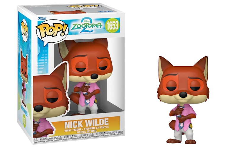 Funko Pop! Disney: Zootopia 2 Nick Wilde Figure #1653