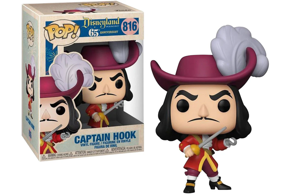 Funko Pop! Disneyland 65th Anniversary Captain Hook Figure #816