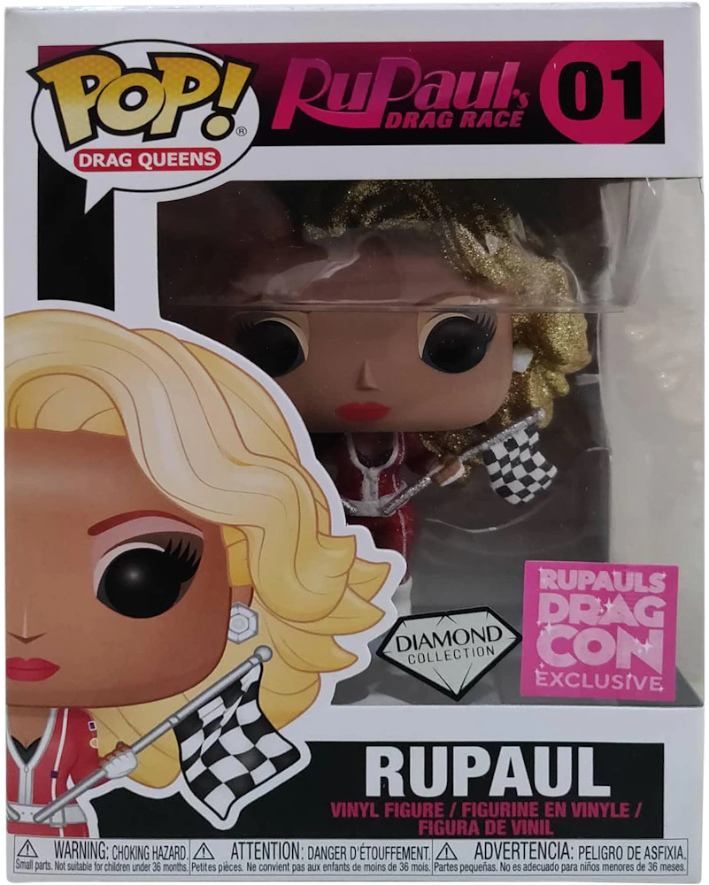 Funko Pop! Queens RuPaul Drag Race (Diamond Collection) Rupaul Dragcon Figure #01 - US