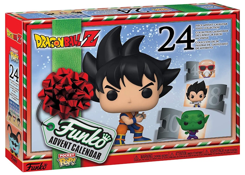 dbz funko advent calendar