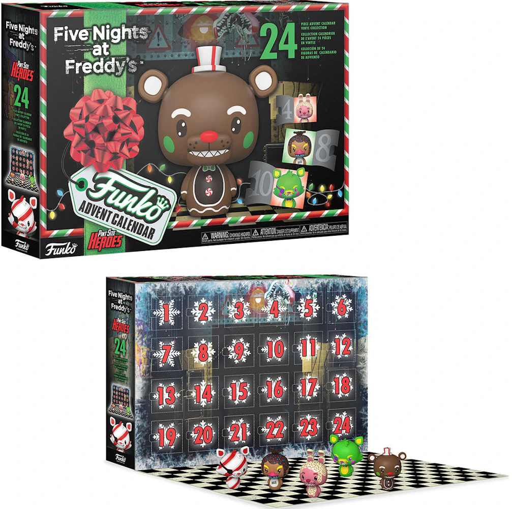 Funko Pop! Advent Calendar: Five Nights at Freddy's 2023, 24 Pocket Pop!  Vinyl Figures