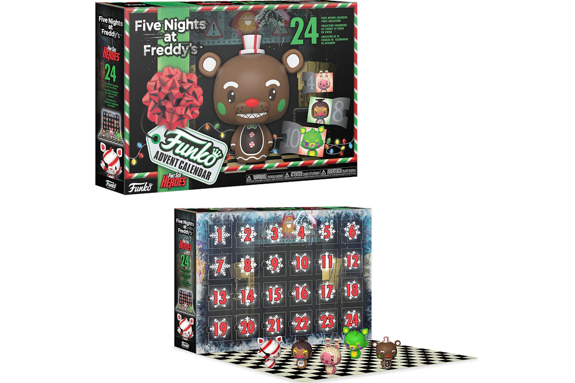 Funko Pop! Five Nights At Freddys Blacklight Holiday Advent Calendar