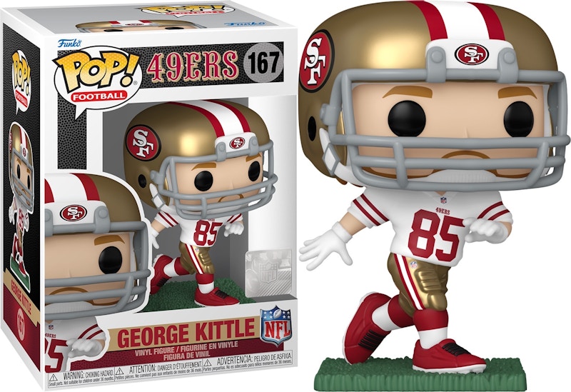 Funko Pop! Football: 49ERS George Kittle (White Jersey) Figure #167
