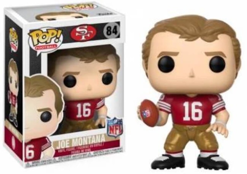 Funko Pop! Football: 49ERS Joe Montana Figure #84