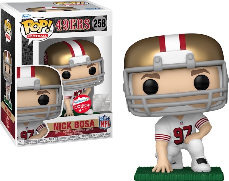 Funko Pop! Football: 49ERS Nick Bosa (Fugitive Toys) Figure #258