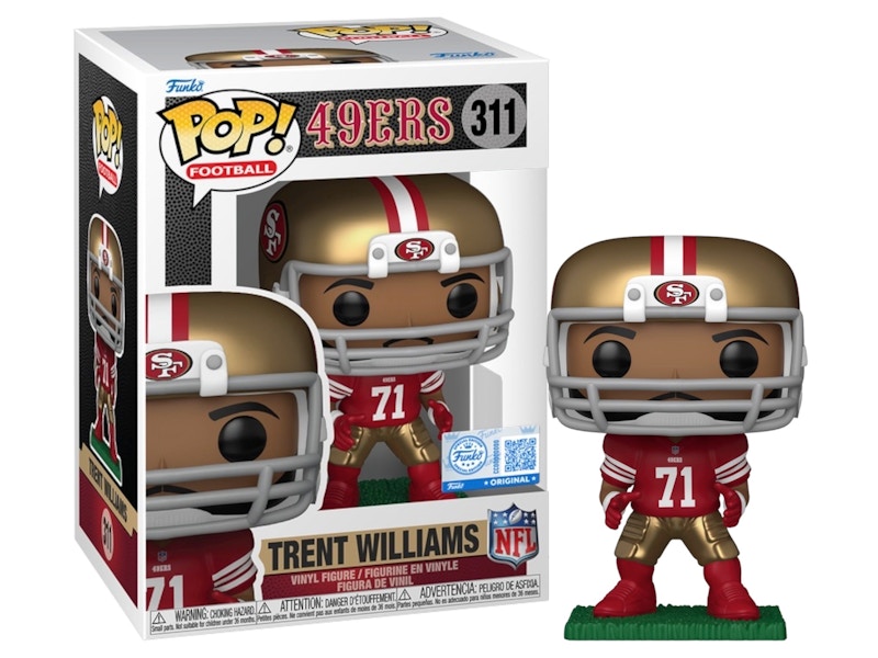 Funko Pop! Football: 49ERS Trent Williams (Funko/Sticker) Figure #311