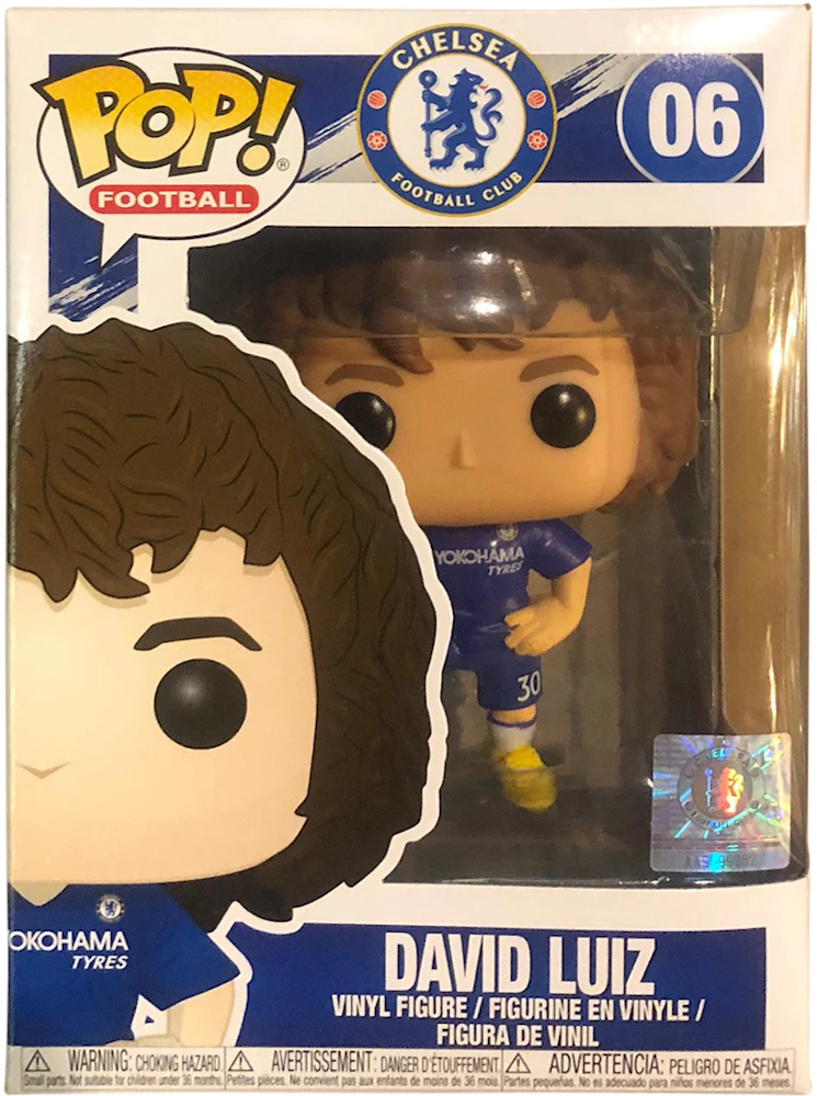Shinkan Ordelijk Atticus Funko Pop! Football Chelsea Football Club David Luiz Figure #06 - GB