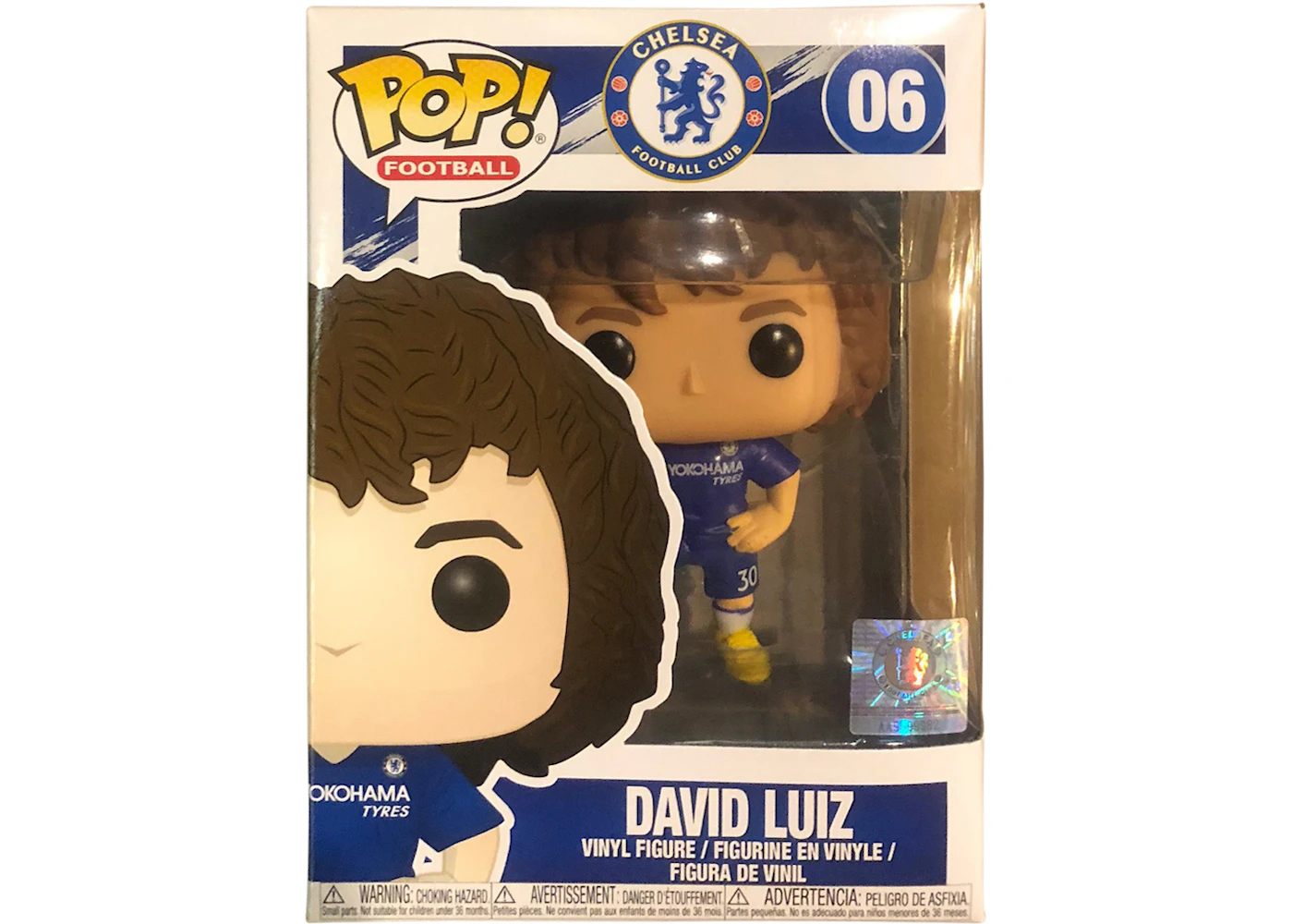 Funko Pop! Football Chelsea Football Club David Luiz Figure #06 - GB