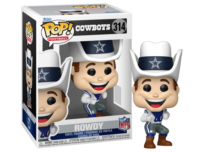 Funko Pop! Football: Cowboys Rowdy Figure #314