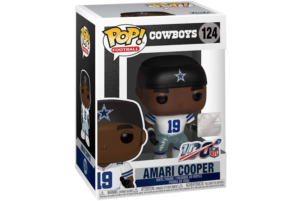 Funko Pop! Football Dallas Cowboys Amari Cooper White Jersey Figure #124