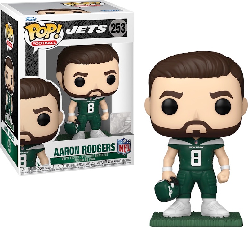 Funko Pop! Football: Jets Aaron Rodgers Figure #253