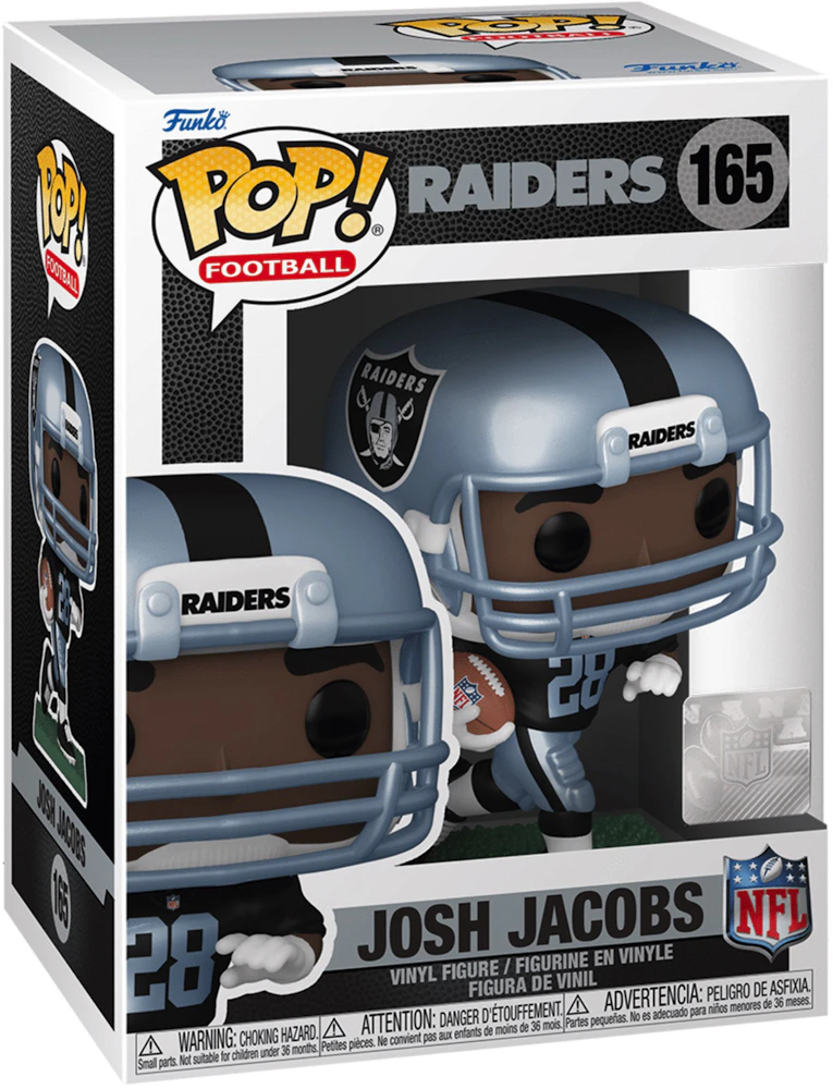 Funko Pop! Football NFL Las Vegas Raiders Josh Jacobs Figure #165 - FW21 -  US