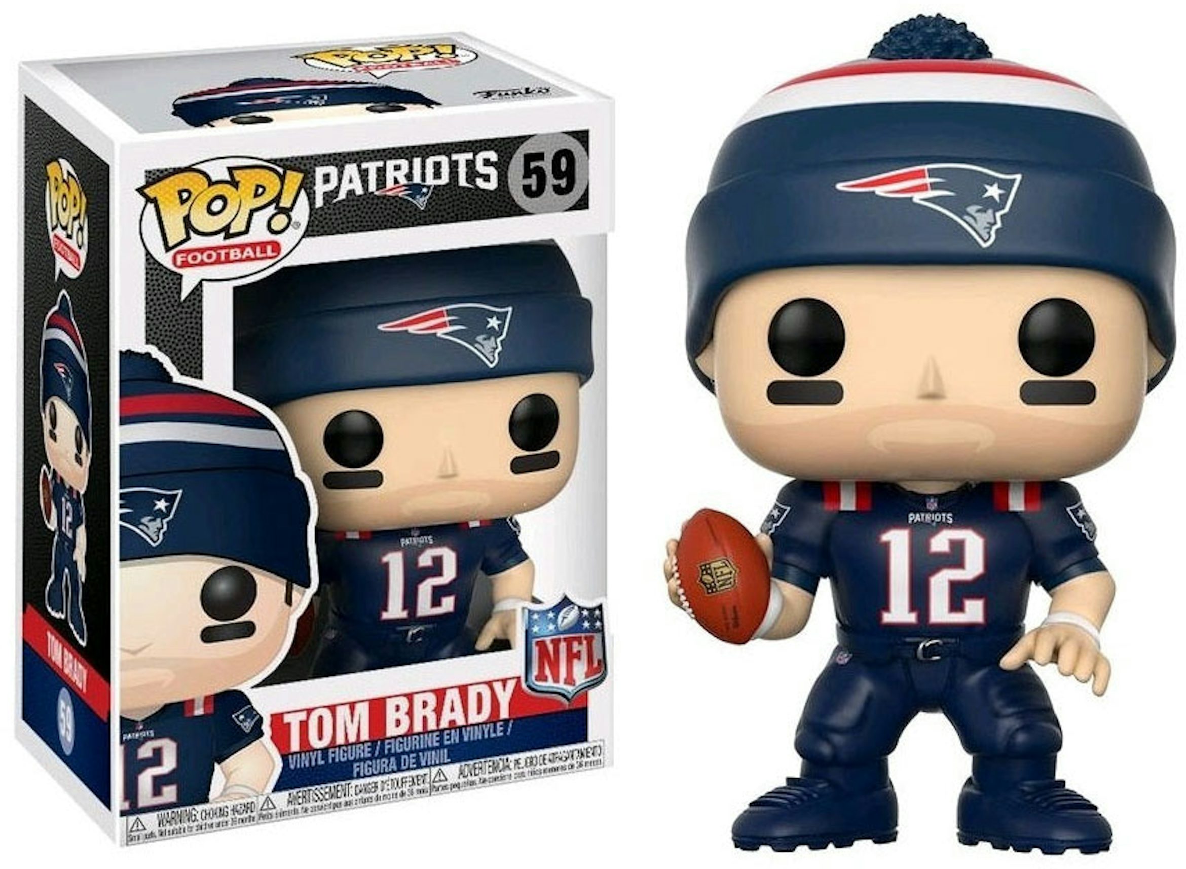 Funko Pop! Football New England Patriots Tom Brady (Color Rush Jersey)  Figure #59