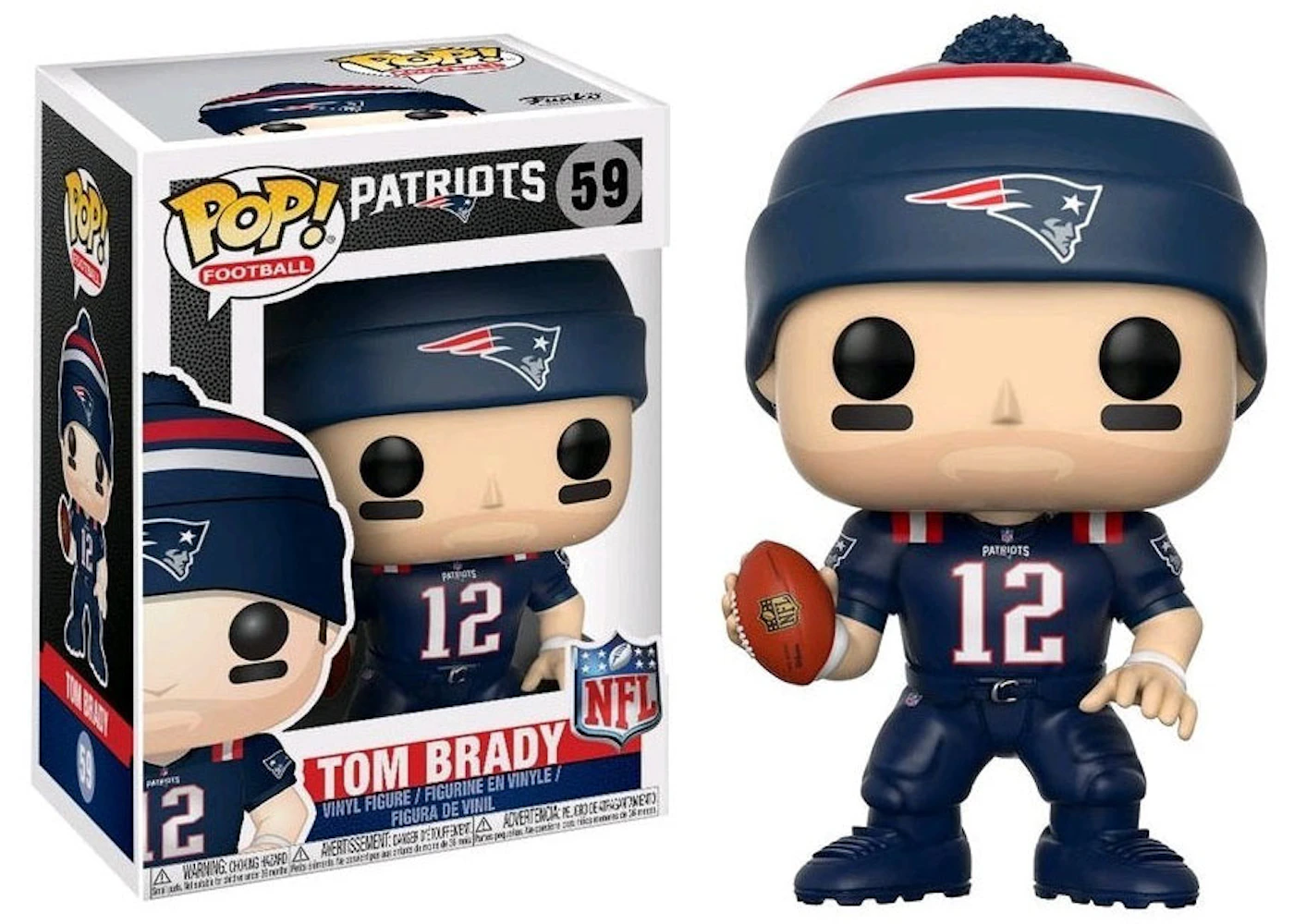Funko Pop! Football New England Patriots Tom Brady (Color Rush