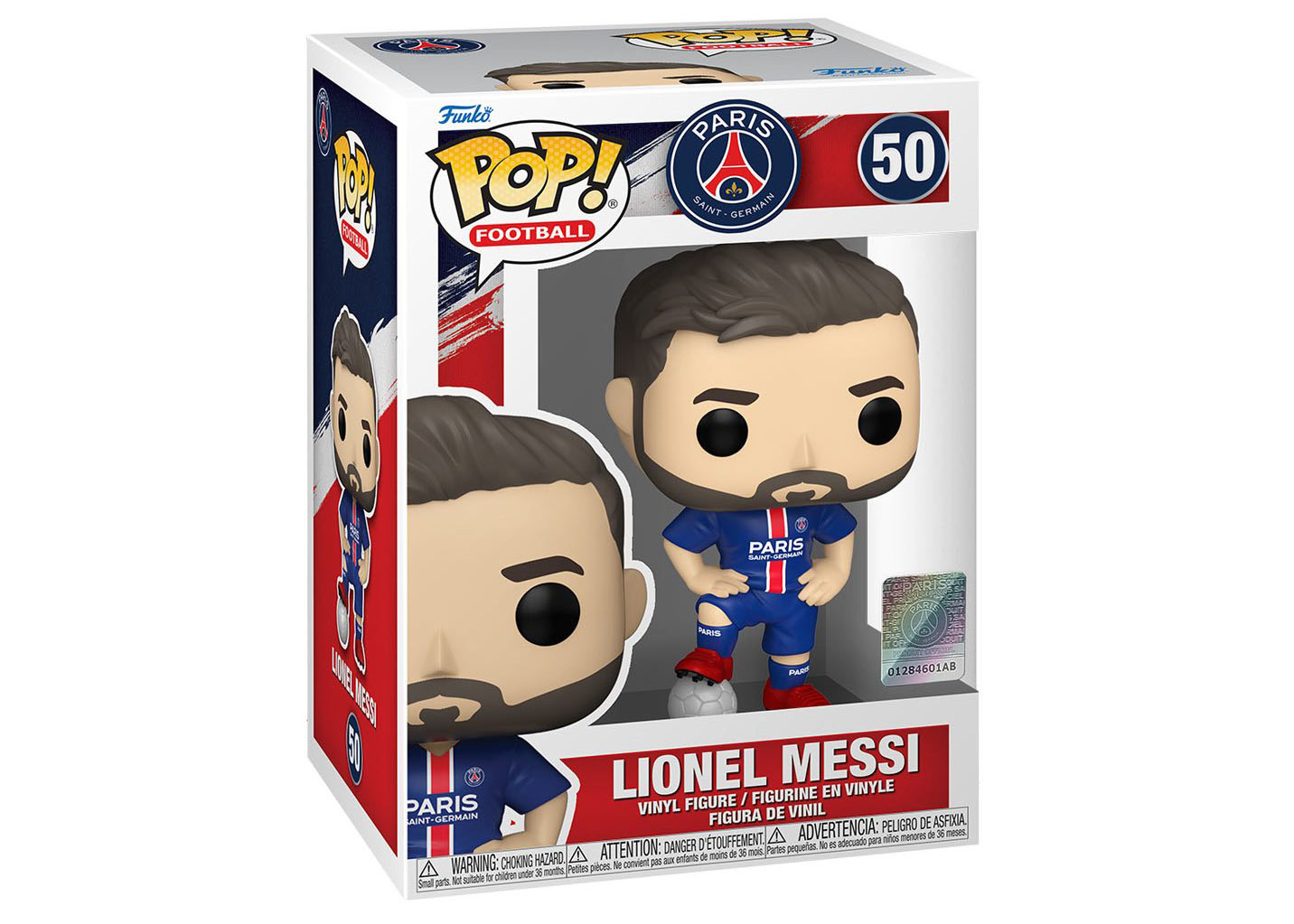 Funko Pop! Football PSG Lionel Messi Figure #50 - US