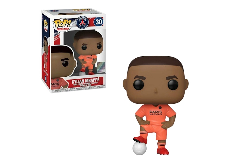 Funko Pop! Football Paris Saint-Germain Kylian Mbappe Third Kit Figure ...