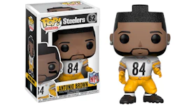 Funko Pop! Football Pittsburgh Steelers Antonio Brown White Jersey Figure #62