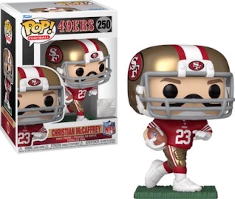 Funko Pop! Football:49ERS Christian McCaffrey Figure #250