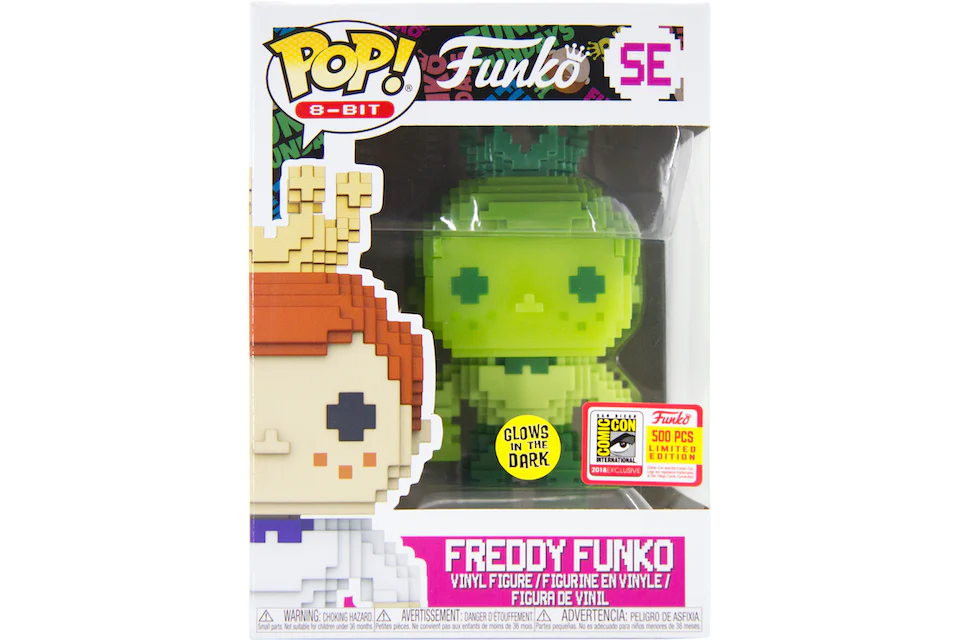 Funko Pop! Freddy Funko (8-Bit Glow Green) SDCC Special Edition