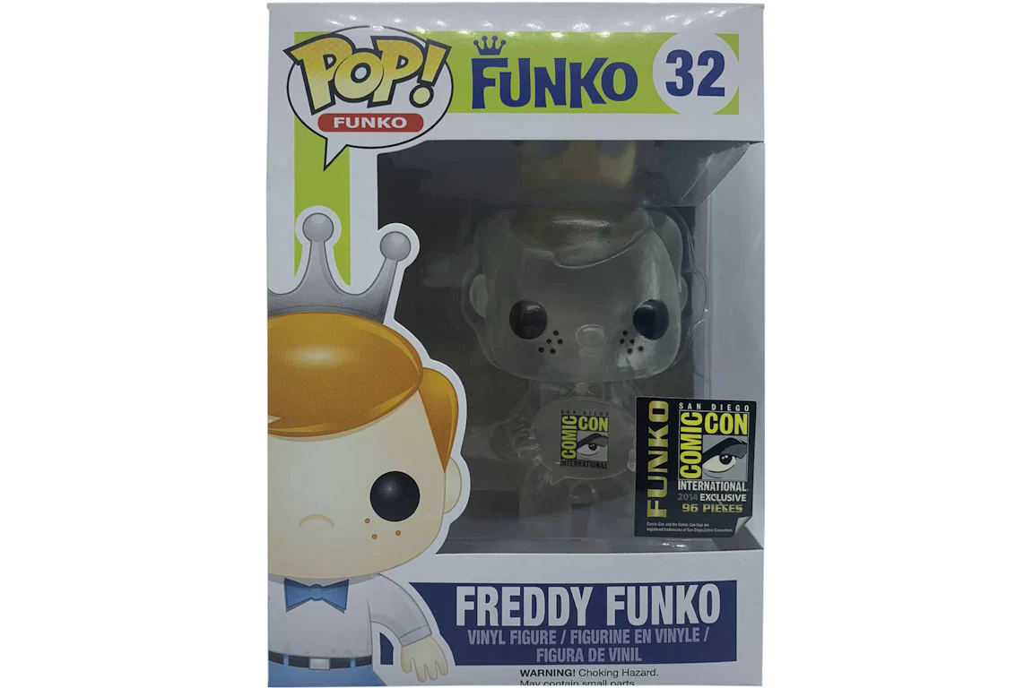 Funko Pop! Freddy Funko Clear SDCC Figure #32