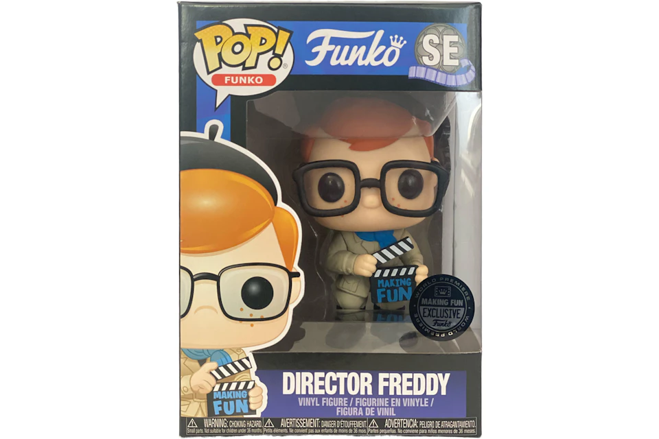 Funko Pop! Freddy Funko (Director) Funko Employee Exclusive Special Edition
