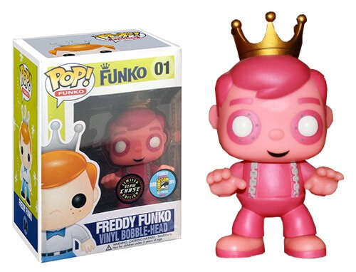 Funko Pop! Freddy Funko (Glow) Franken Berry SDCC (Chase) Bobble