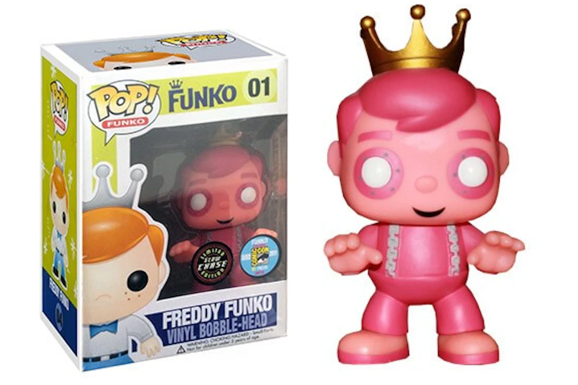 Funko Pop! Freddy Funko (Glow) Franken Berry SDCC (Chase) Bobble-Head Figure #01