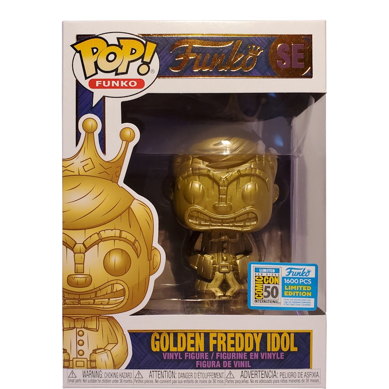 golden freddy funko figure