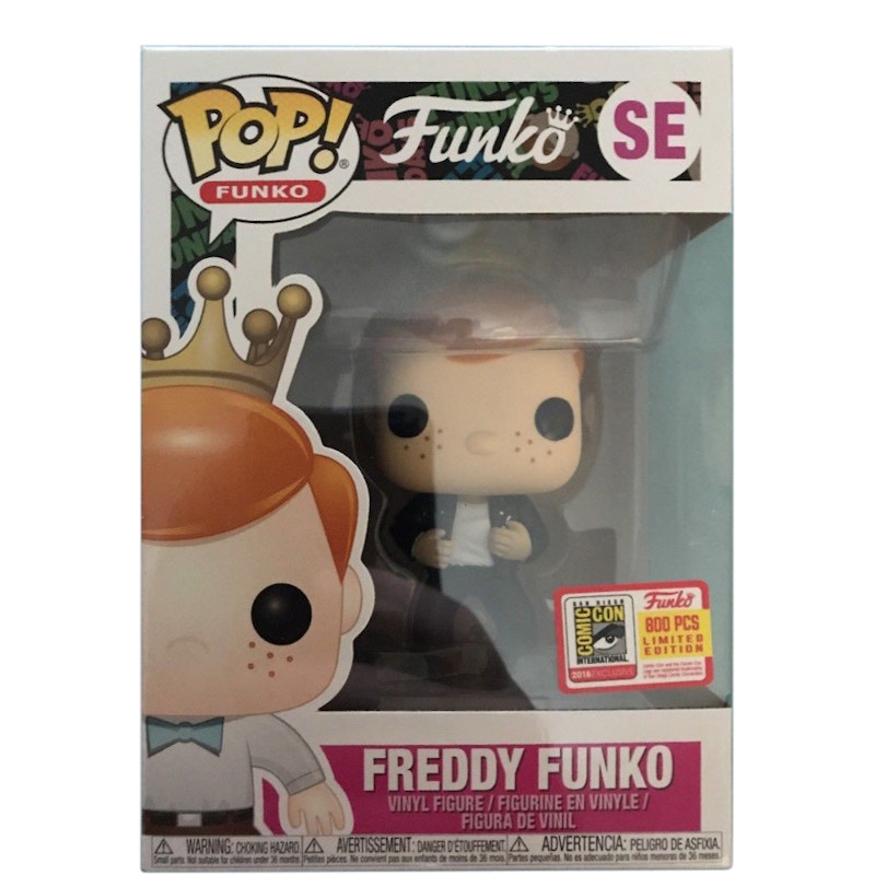 Funko Pop! Freddy Funko Leather Jacket SDCC Special Edition - US Funko Pop! Freddy Funko Leather Jacket SDCC Special Edition - US