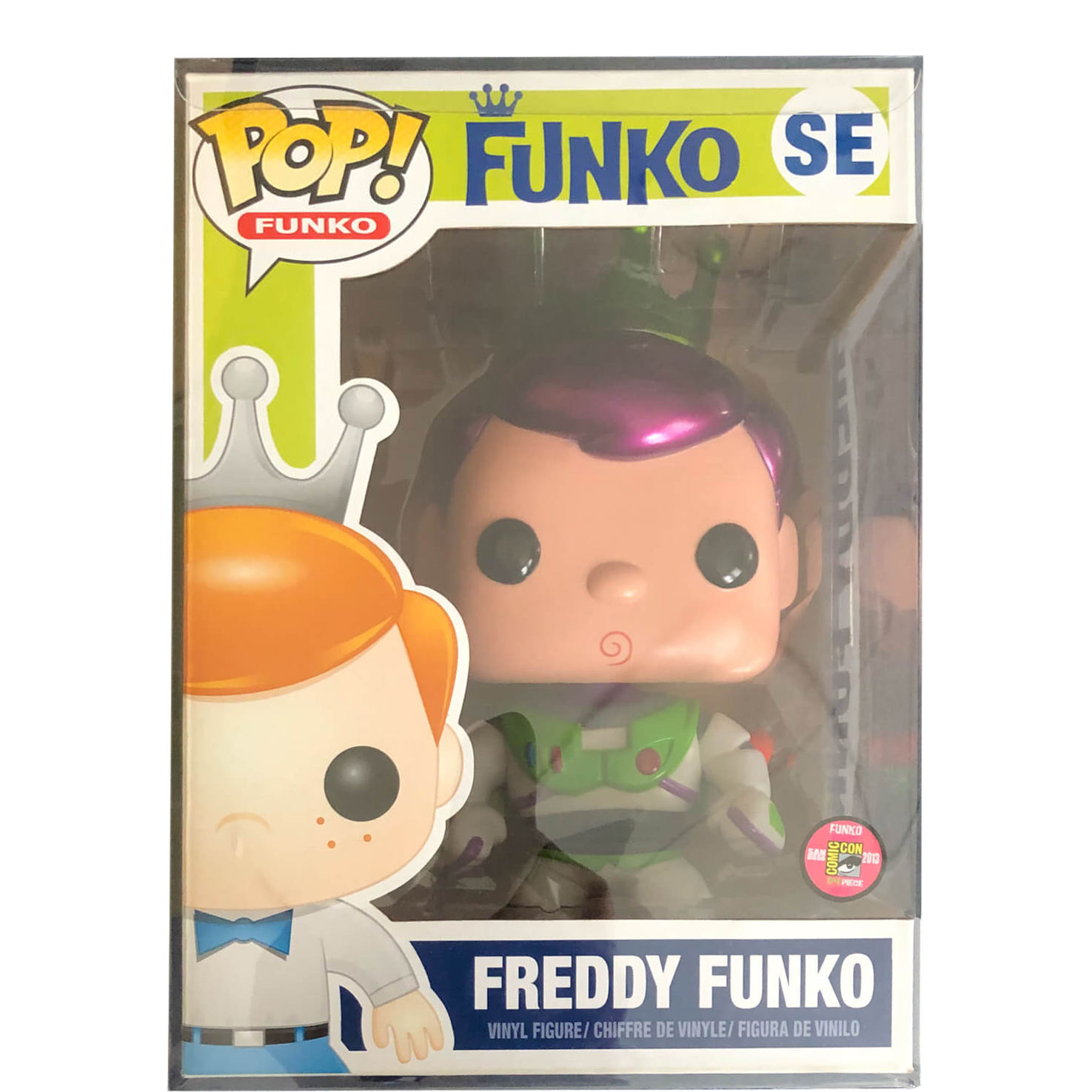 Funko Pop! Freddy Funko Metallic Buzz Lightyear SDCC Bobble-Head