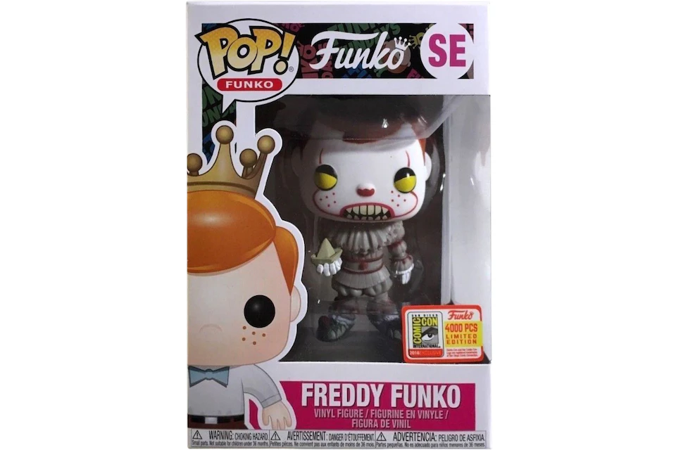 Funko Pop! Freddy Funko (Pennywise) SDCC Special Edition