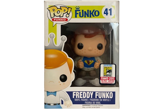 Funko Pop! Freddy Funko (Stan Lee) (Blue Shirt) SDCC Figure #41