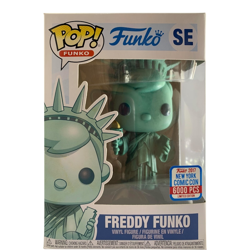 Funko Pop! Freddy Funko Statue of Liberty Fall outlet Conv. 6000 Pcs Vaulted