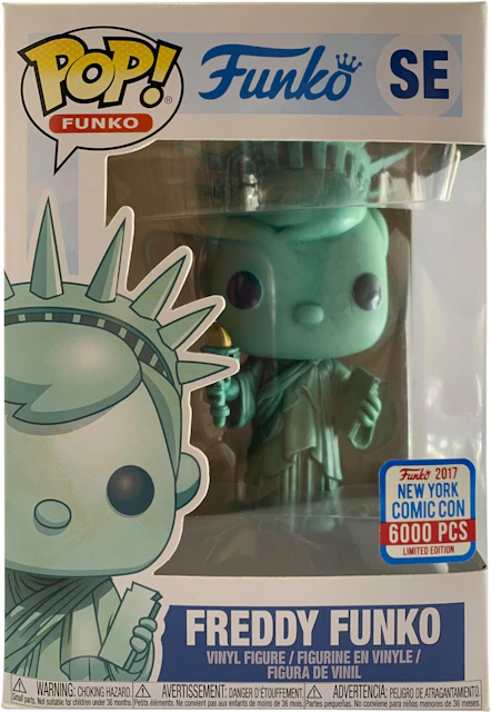 Vaciar la basura Una vez más Dar Funko Pop! Freddy Funko (Statue of Liberty) NYCC Special Edition - ES