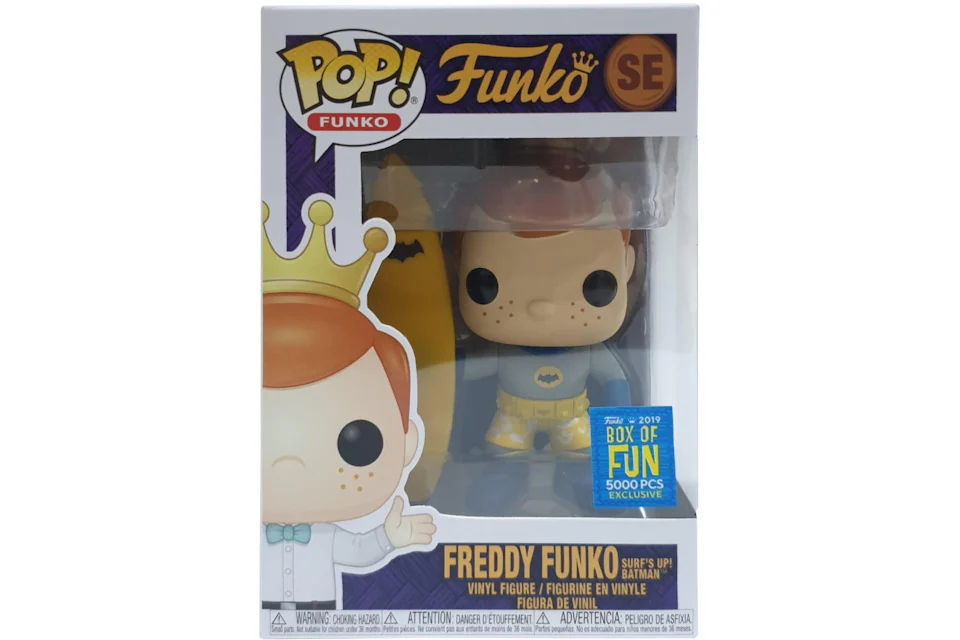 Funko Pop! Freddy Funko Surfs Up! Batman Box of Fun Special Edition