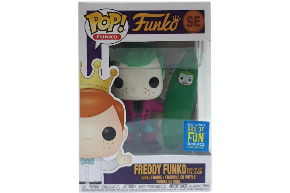 Funko Pop! Freddy Funko Surf's Up! The Joker Box Of Fun Exclusive Special Edition