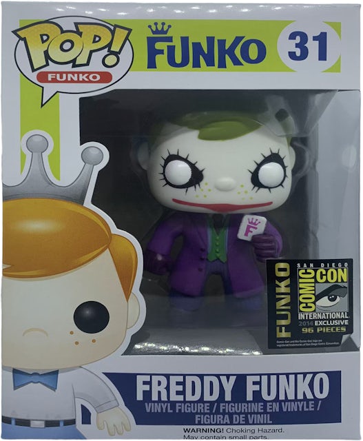 Funko Pop! Freddy Funko The Joker The Dark Knight SDCC Figure #31 - US