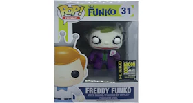 Funko Pop! Freddy Funko The Joker The Dark Knight SDCC Figure #31