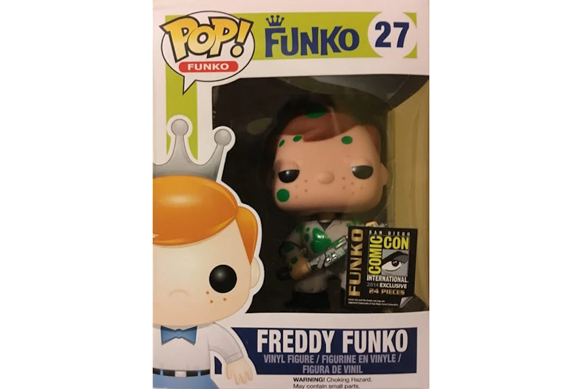 Funko Pop! Freddy Funko (Venkman) (Slimed) SDCC Figure #27