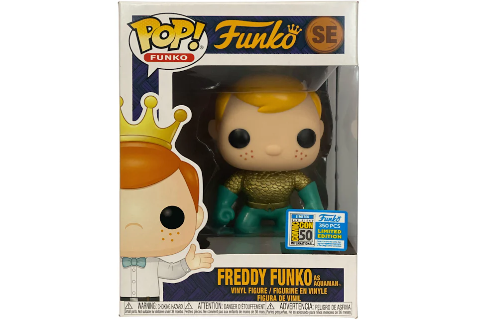 Funko Pop! Freddy Funko as Aquaman SDCC Special Edition