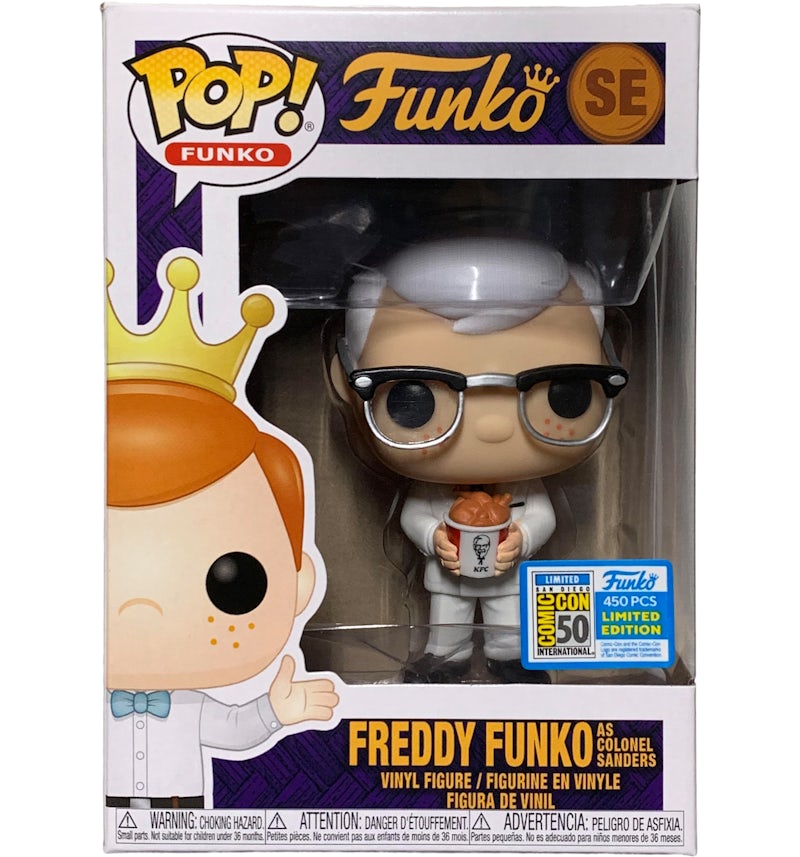 Funko Pop! Freddy Funko as Colonel Sanders SDCC Special Edition US