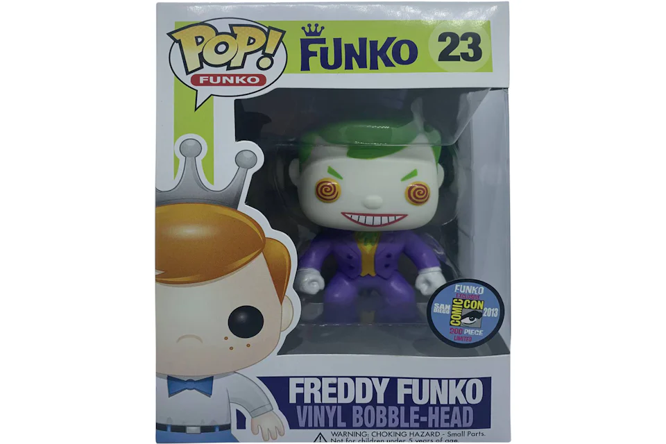 Funko Pop! Freddy Funko as The Joker SDCC Bobble-Head Figure #23