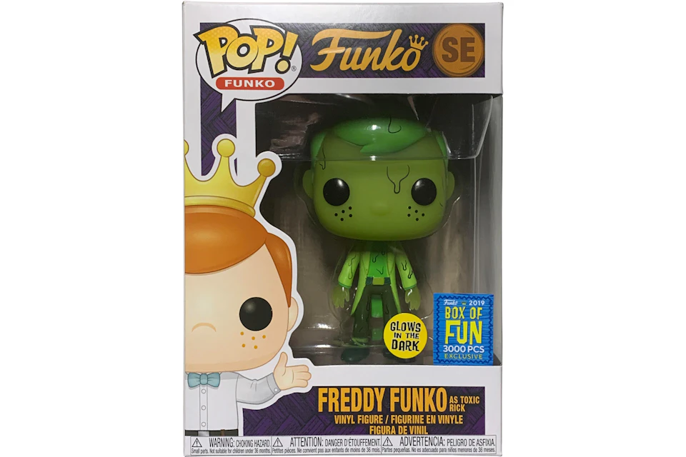 Funko Pop! Freddy Funko as Toxic Rick (Glow) Box of Fun Exclusive Special Edition