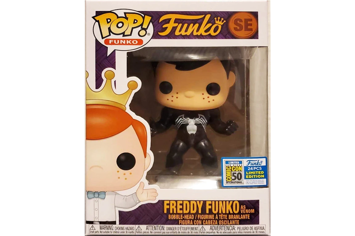 Funko Pop! Freddy Funko as Venom SDCC Bobble- Head Figure SE