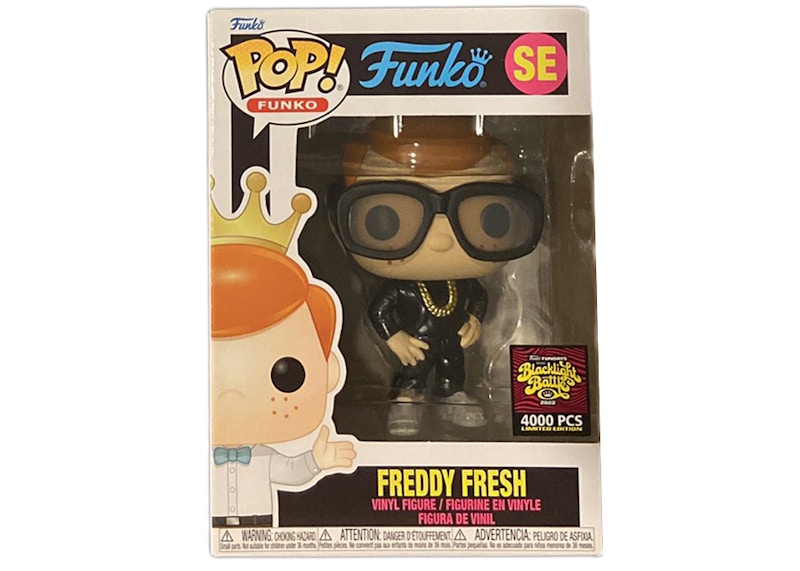 Funko Pop! Fundays Box of Fun Blacklight Battle Freddy Fresh SE 