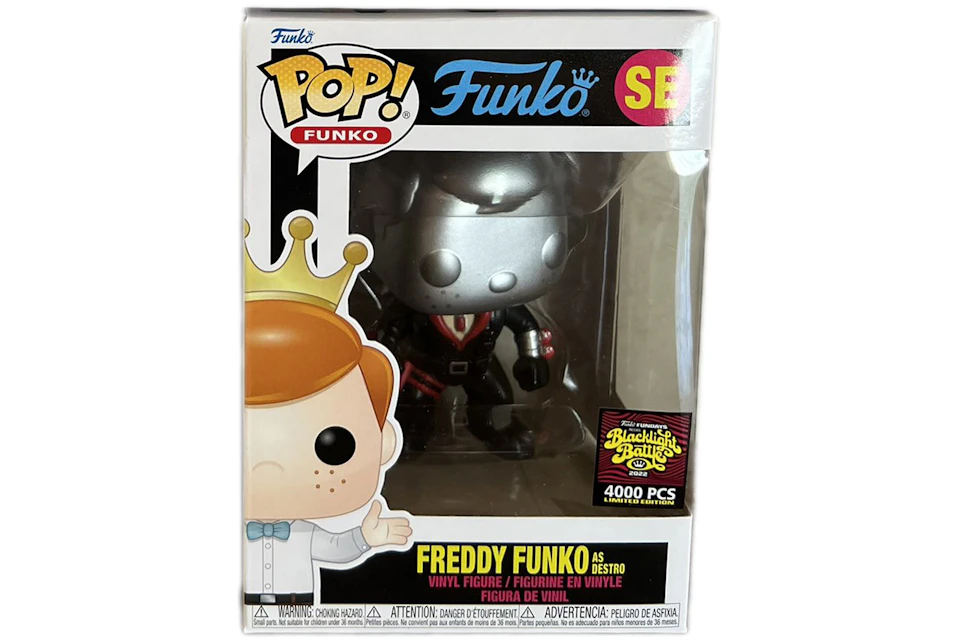 Funko Pop! Fundays Box of Fun Blacklight Battle Freddy Funko As Destro SE (LE 4000)