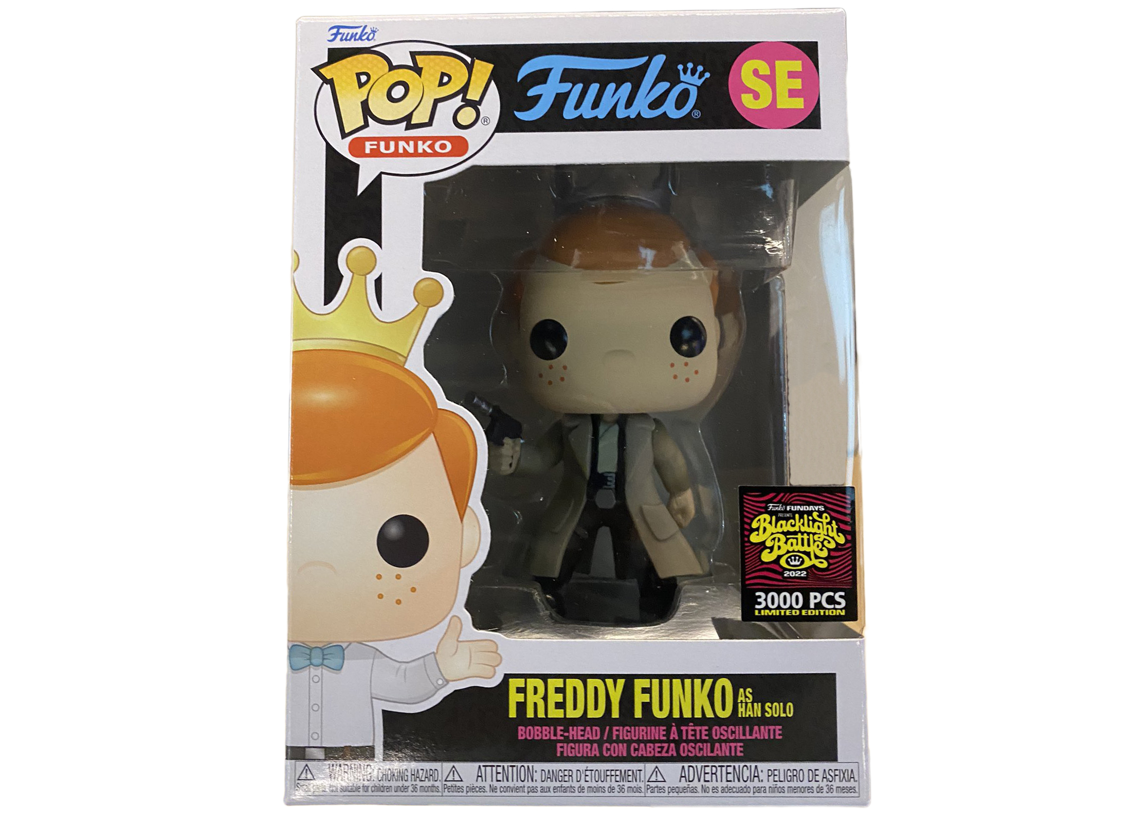 Funko Pop! Fundays Box of Fun Blacklight Battle Freddy Funko As 