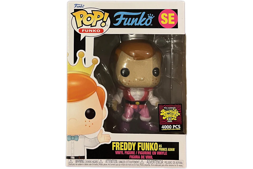 Funko Pop! Fundays Box of Fun Blacklight Battle Freddy Funko As Prince Adam SE (LE 4000)