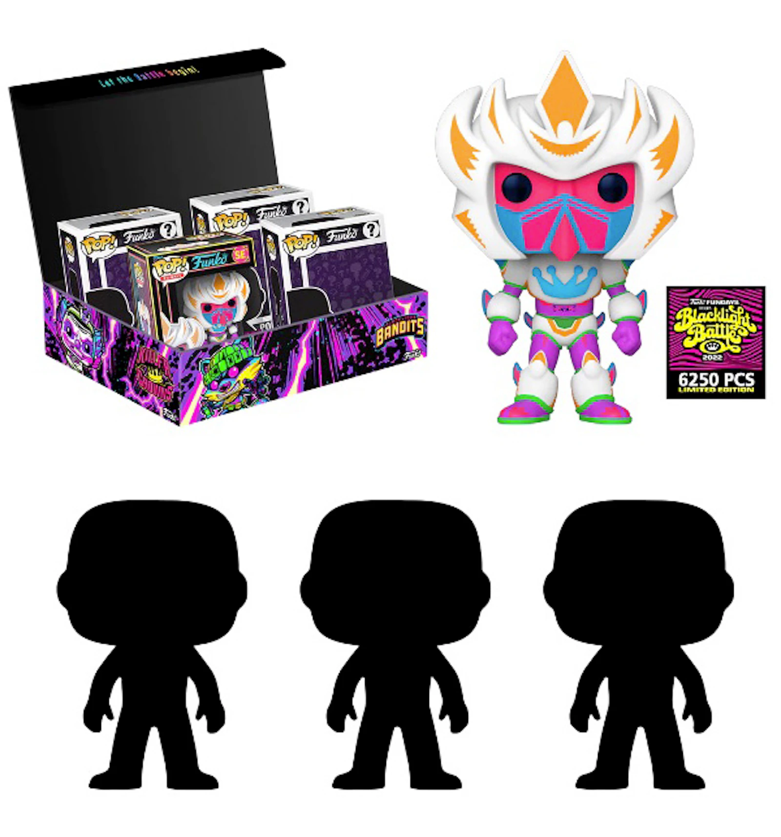 Funko Pop Fundays Proto Robos 22 Box Of Fun Edition Of 6250 Sealed 4 Pack Us Funko Pop Fundays Proto Robos 22 Box Of Fun Edition Of 6250 Sealed 4 Pack Us