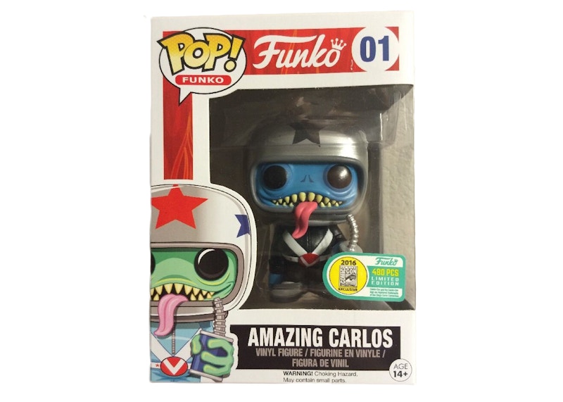 Funko Pop! Funko Amazing Carlos Figure #01